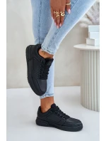 Sneakersy Damskie Big Star OO274A551 Hi-Poly System Czarne