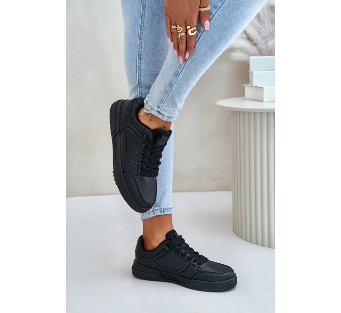 Sneakersy Damskie Big Star OO274A551 Hi-Poly System Czarne