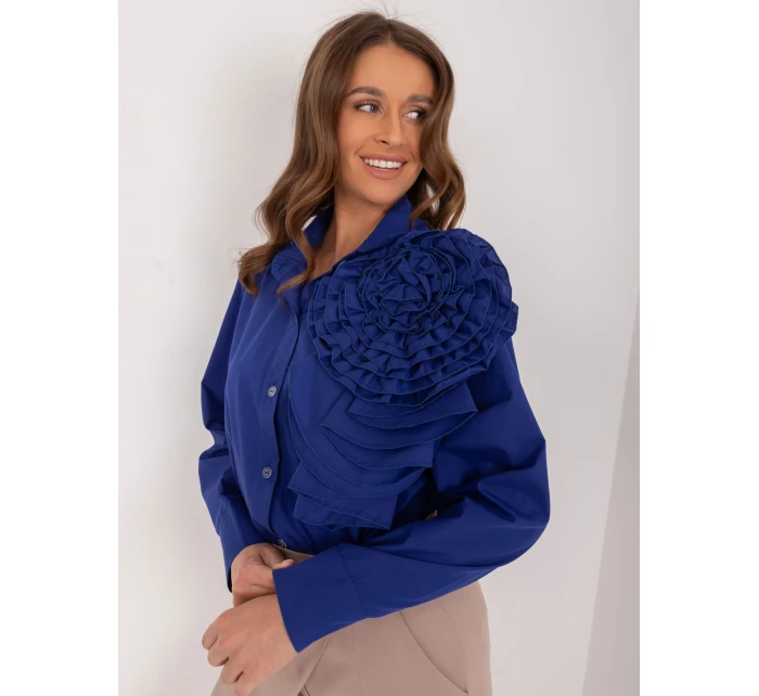 Košeľa LK KS 509612.28 kobalt