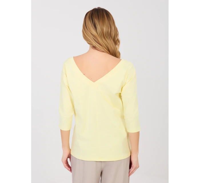 Blúzka RV BZ A1189.24 svetložltá