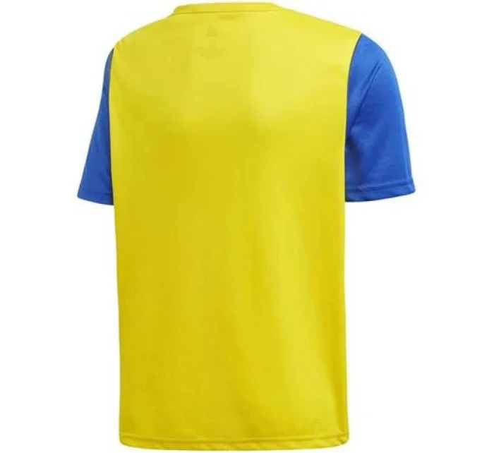 Detské futbalové tričko Estro 19 Jersey JR FT6681 Žlto-modré - Adidas