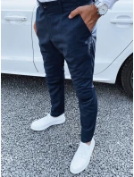 Pánské tmavě modré chinos kalhoty model 21977248 - Dstreet