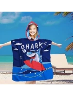 PončoBavlnené svetové detské plážové pončo s kapucňou 60x60 PončoBavlnené svetové detské plážové pončo s kapucňou 60x60