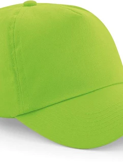 Beechfield B 10 5-panelová čiapka „Original“ 53.0010 limetkovozelená