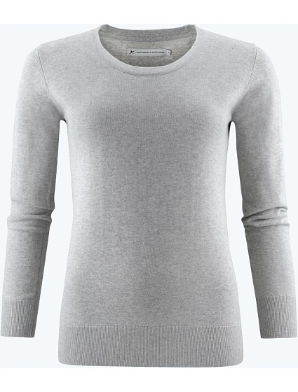 U Women Dámský svetr grey melange model 22460823 - James Harvest U Women Dámský svetr grey melange model 22460823 - James Harvest