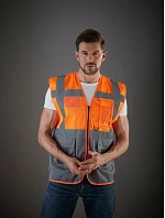 HVW HiVis síťovaná bezpečnostní vesta 79.W hi vis model 22502552 - Yoko HVW HiVis síťovaná bezpečnostní vesta 79.W hi vis model 22502552 - Yoko