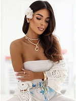 Sweter CS SW model 22099851 ecru - FPrice Sweter CS SW model 22099851 ecru - FPrice