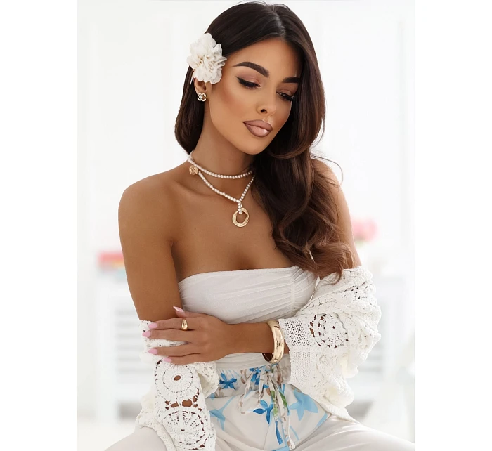 Sweter CS SW model 22099851 ecru - FPrice Sweter CS SW model 22099851 ecru - FPrice