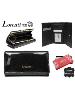 Dámske peňaženky Dámska kožená peňaženka 55020 SH RFID 15 čierna
