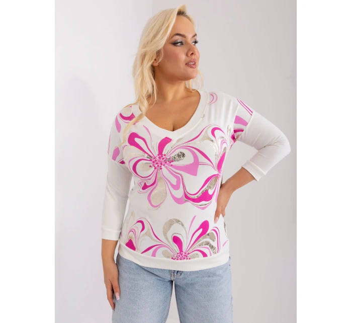 Bluzka RV BZ model 21271978 niebieski - FPrice Bluzka RV BZ model 21271978 niebieski - FPrice