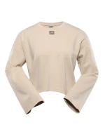 Dámska mikina NAX NAX SETA shifting sand Dámska mikina NAX NAX SETA shifting sand