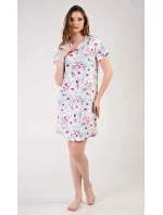 Dámská noční košile s krátkým rukávem model 18316249 - Vienetta