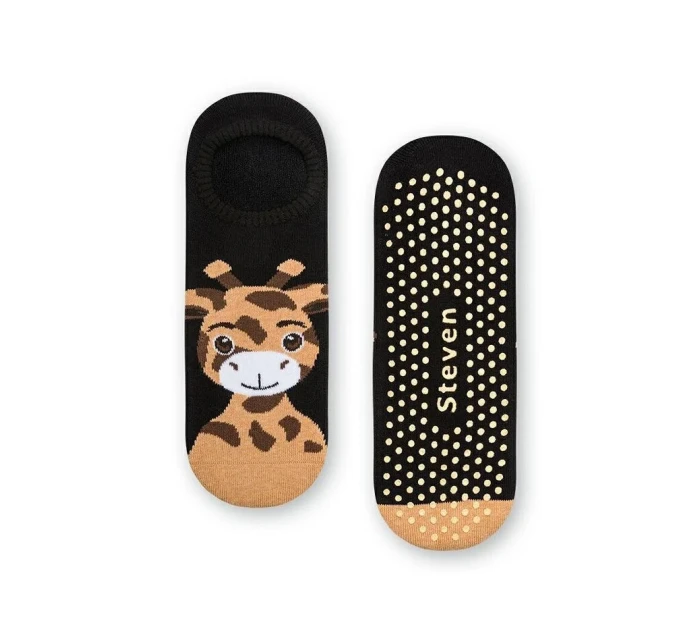 Dámske vzorované ponožky Steven art.132 Frotte ABS 35-40 Dámske vzorované ponožky Steven art.132 Frotte ABS 35-40