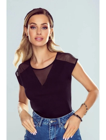 Dámská halenka model 18836341 black - Eldar