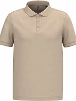 Kariban K 254 Pánske polo tričko z piké 20.K254 light sand