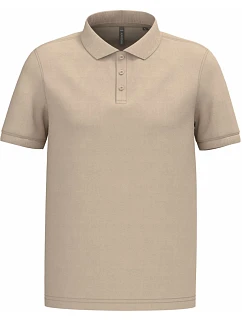 K 254 Pánské piqué polo model 22421992 light sand - Kariban