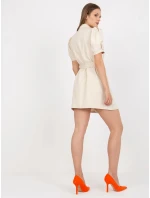 Šaty DHJ SK model 17445360 světle béžová - FPrice