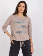 Blúzka RV BZ 0226.34P tmavá lila