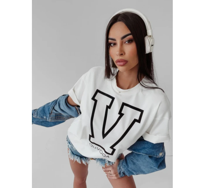 Dámske tričko 277843 ecru - Ola Voga Dámske tričko 277843 ecru - Ola Voga