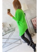 Oversize blúzka svetlo zelená