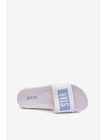 Dámské pantofle Big Star TT274A002 Bílomodré Dámské pantofle Big Star TT274A002 Bílomodré