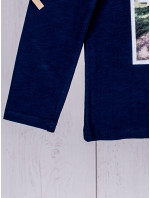 Chlapecké tričko TY BZ 9144.22 tmavě modrá - FPrice