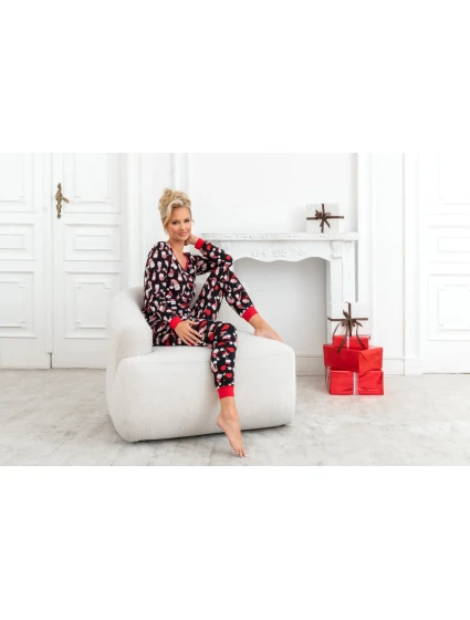 Pyžamo model 20540069 Long Black - Donna