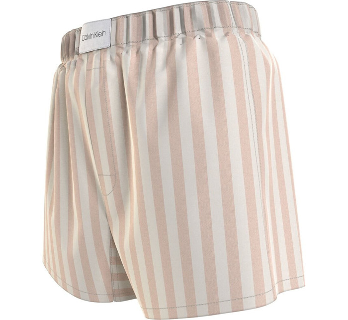 Dámske pyžamové šortky QS6892E FRN prúžky - Calvin Klein