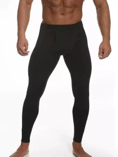 Pánské podvlékací kalhoty Authentic black - CORNETTE