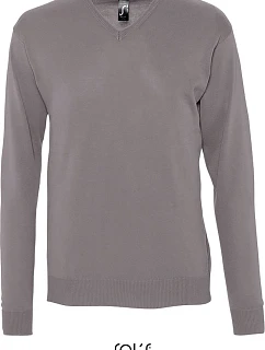 SOL'S Galaxy Men Pánský svetr s výstřihem do V model 22519800 medium grey