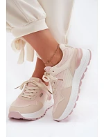 Dámské tenisky na platformě Béžové model 22099931 - Boto