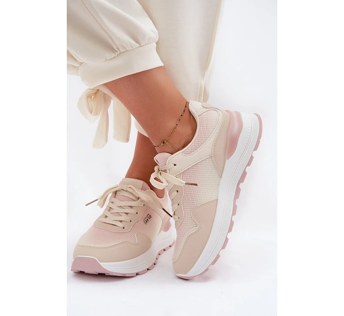 Dámské tenisky na platformě Béžové model 22099931 - Boto