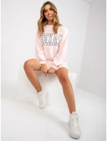 Mikina EM BL model 17402016 světle růžová - FPrice Mikina EM BL model 17402016 světle růžová - FPrice