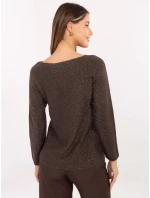 Sweter IT SW model 21480400 ciemny brązowy - FPrice