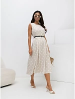 Sukienka MI SK model 22145546 beżowy - FPrice