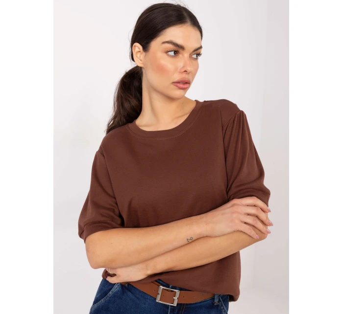 Blúzka MJ BZ H1408.53 hnedá
