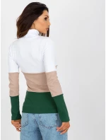 Blúzka RV BZ 8465 1.25P bielo-béžová Blúzka RV BZ 8465 1.25P bielo-béžová