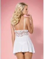 Košilka model 5236995 white babydoll - Obsessive
