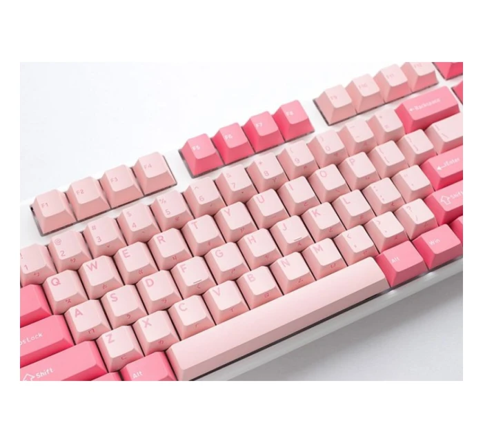 Ducky One 3 herná USB klávesnica QWERTZ nemecká ružová