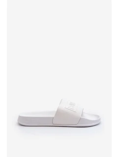 Klapki Męskie Big Star NN174651 Białe