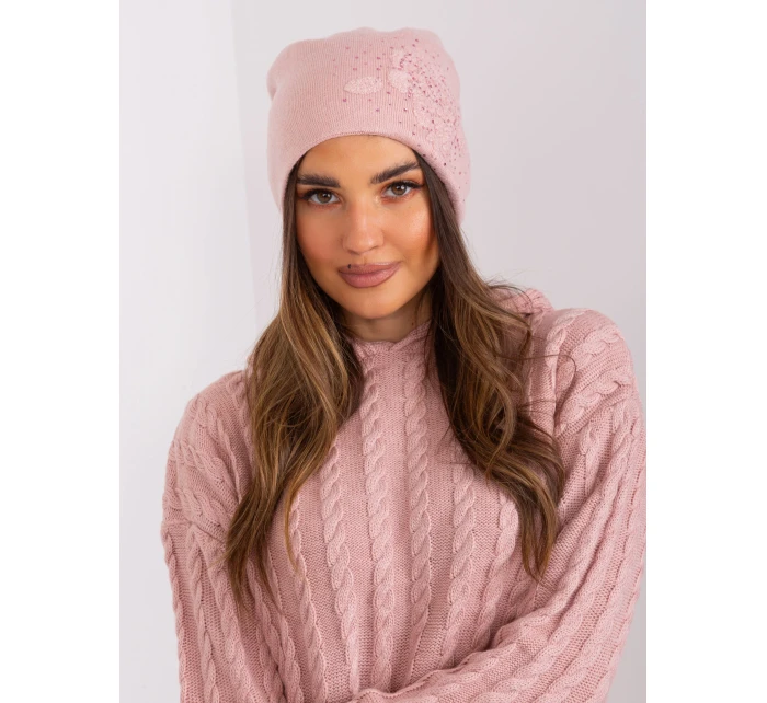 Czapka AT CZ model 19001801 jasny różowy - FPrice