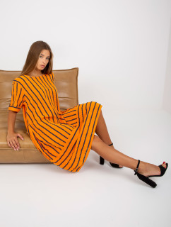 Dámské šaty DHJ SK model 17511682 oranžové - FPrice