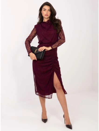 Šaty IT SK 9937.16 tmavo fialové