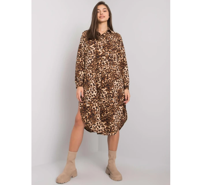 Šaty TW SK BI 32555.72P čierna a béžová Šaty TW SK BI 32555.72P čierna a béžová