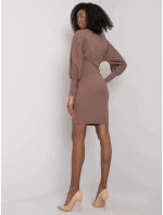 Dámske šaty RV SK 6079.65 hnedá - Rue Paris