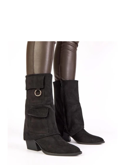 Topánky na podpätku model 222051 Solea