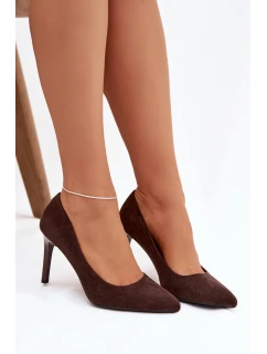 Lodičky s ihlovým podpätkom model 222701 Krok vo veľkom štýle