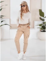Dámské cargo kalhoty light beige Dstreet model 21989109 - FashionStreet