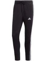 Nohavice adidas Essentials Single Jersey Tapered Open Hem 3-Stripes M IC0044