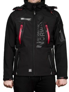 Geographical Norway Techno Softshell Jacket M WU6068-GN-BLACK
